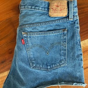 Levi’s 501 denim shorts